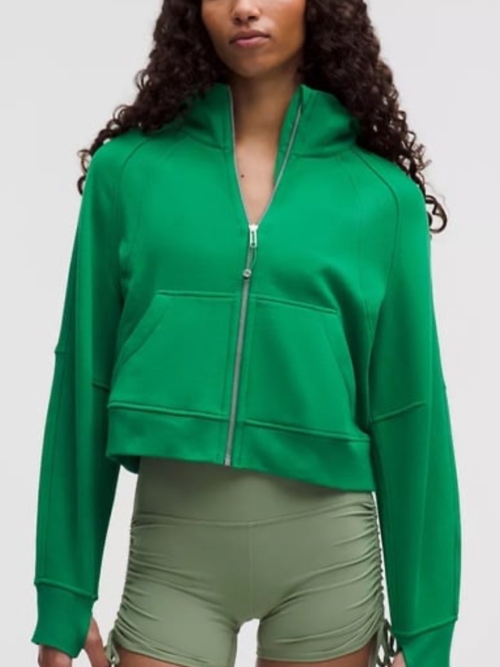 scuba Lululemon green hoodie LULULEMON NWT Scuba Oversized Full Zip Hoodie -